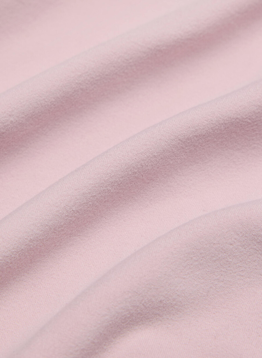 felpa con cappuccio butter limit zip pink dusty