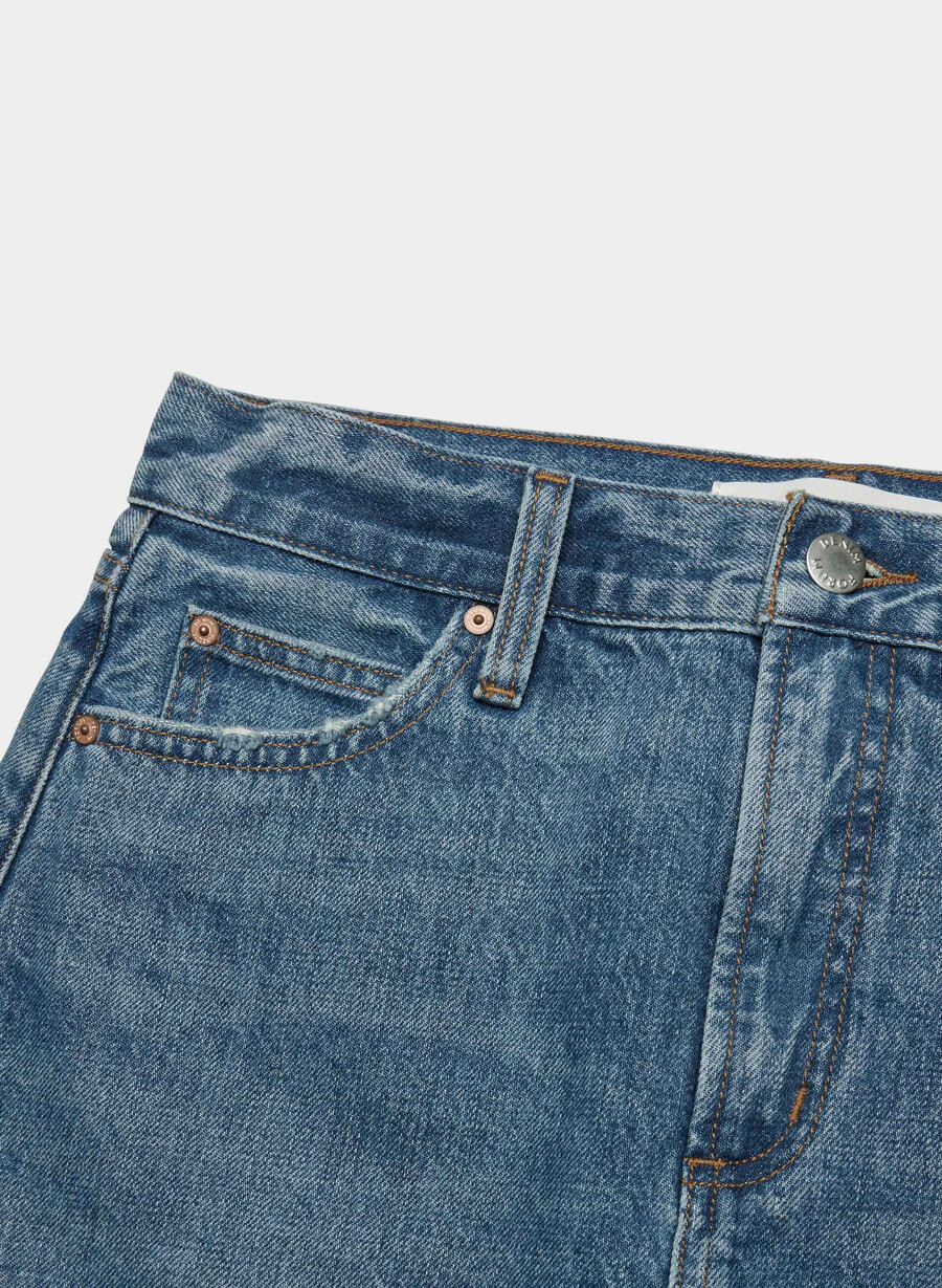 denim forum gonna in micro denim vintage anni 90 5 anni kiss n tell bl