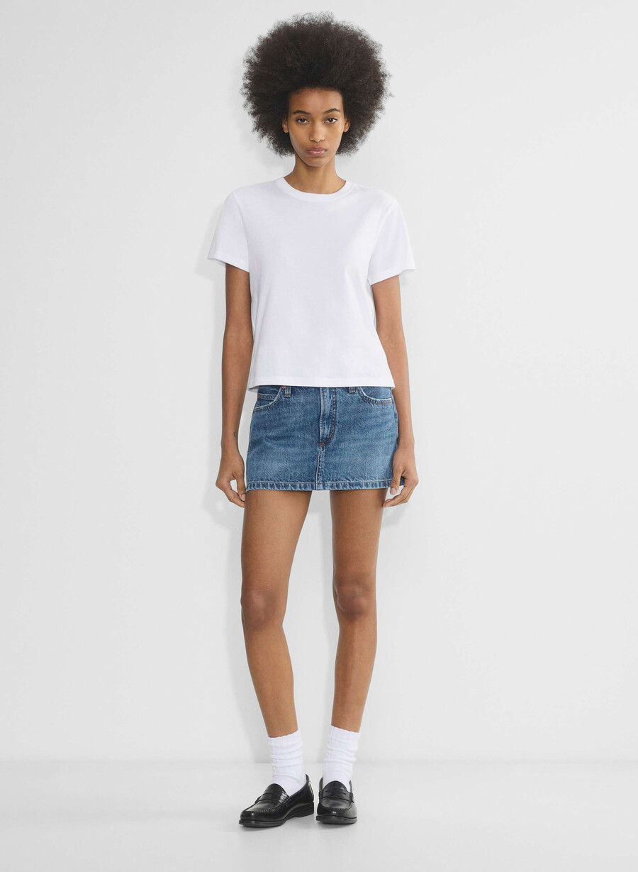 denim forum gonna in micro denim vintage anni 90 5 anni kiss n tell bl