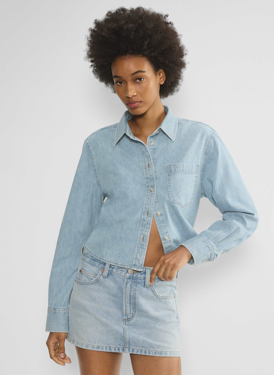 forum denim la camicia in denim comoda degli anni 80 arriva la sn bl