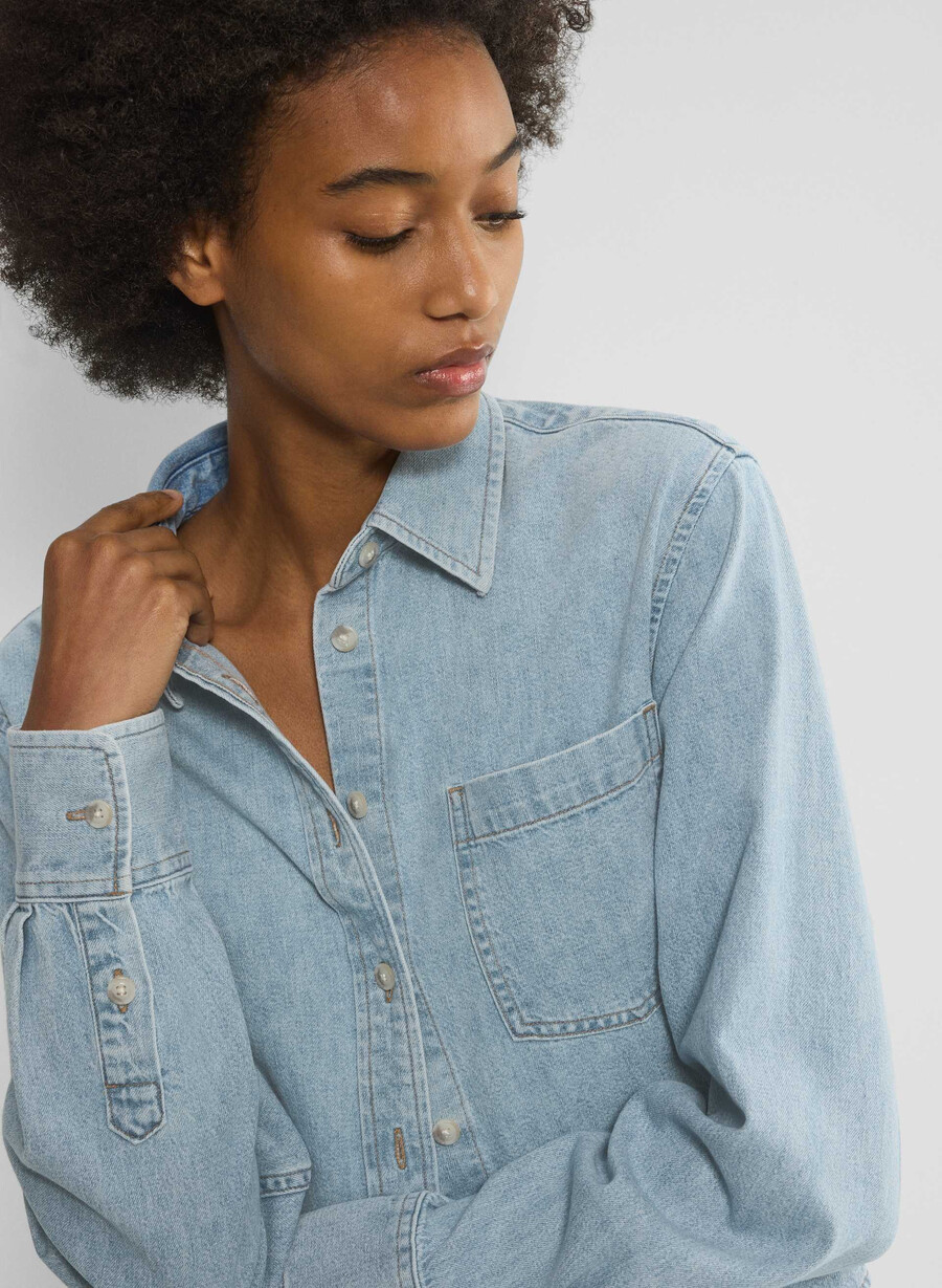 forum denim la camicia in denim comoda degli anni 80 arriva la sn bl