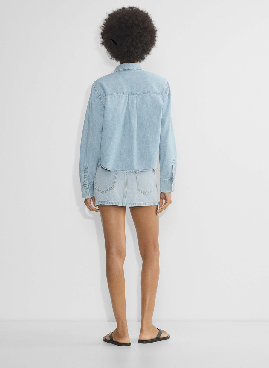 forum denim la camicia in denim comoda degli anni 80 arriva la sn bl