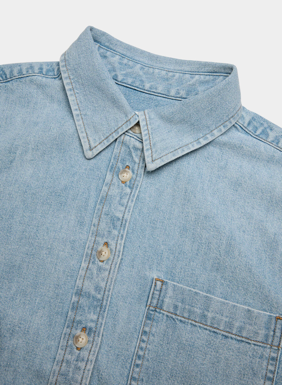 forum denim la camicia in denim comoda degli anni 80 arriva la sn bl