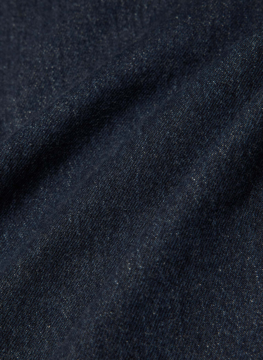 denim forum pam super lo-rise wide jean no-stress blu scuro