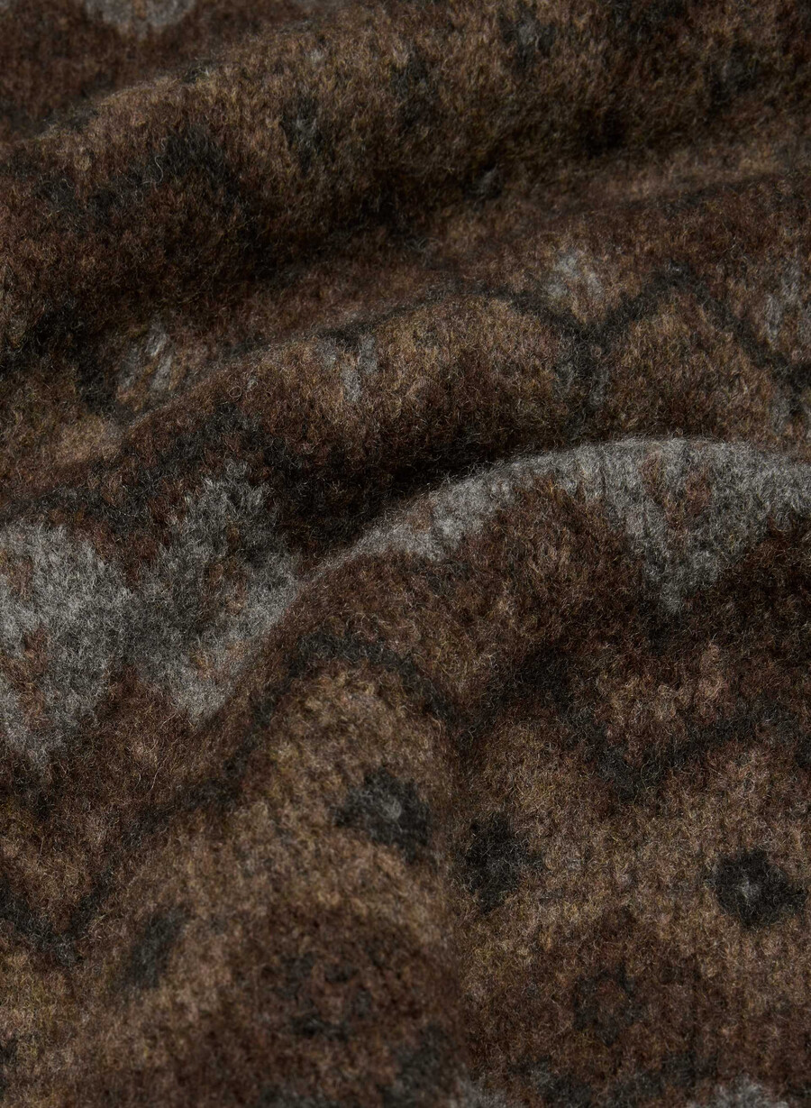 maglione harlow marrone scuro multi