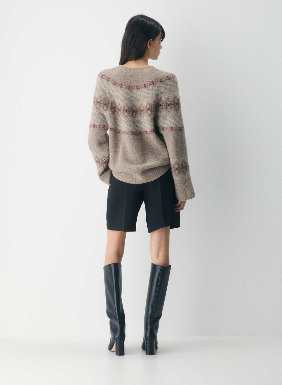 maglione harlow hthr stn gr multi