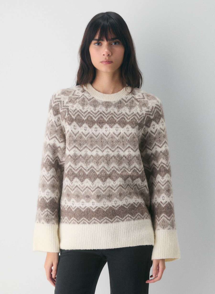 maglione harlow vntg wt hth stn gr