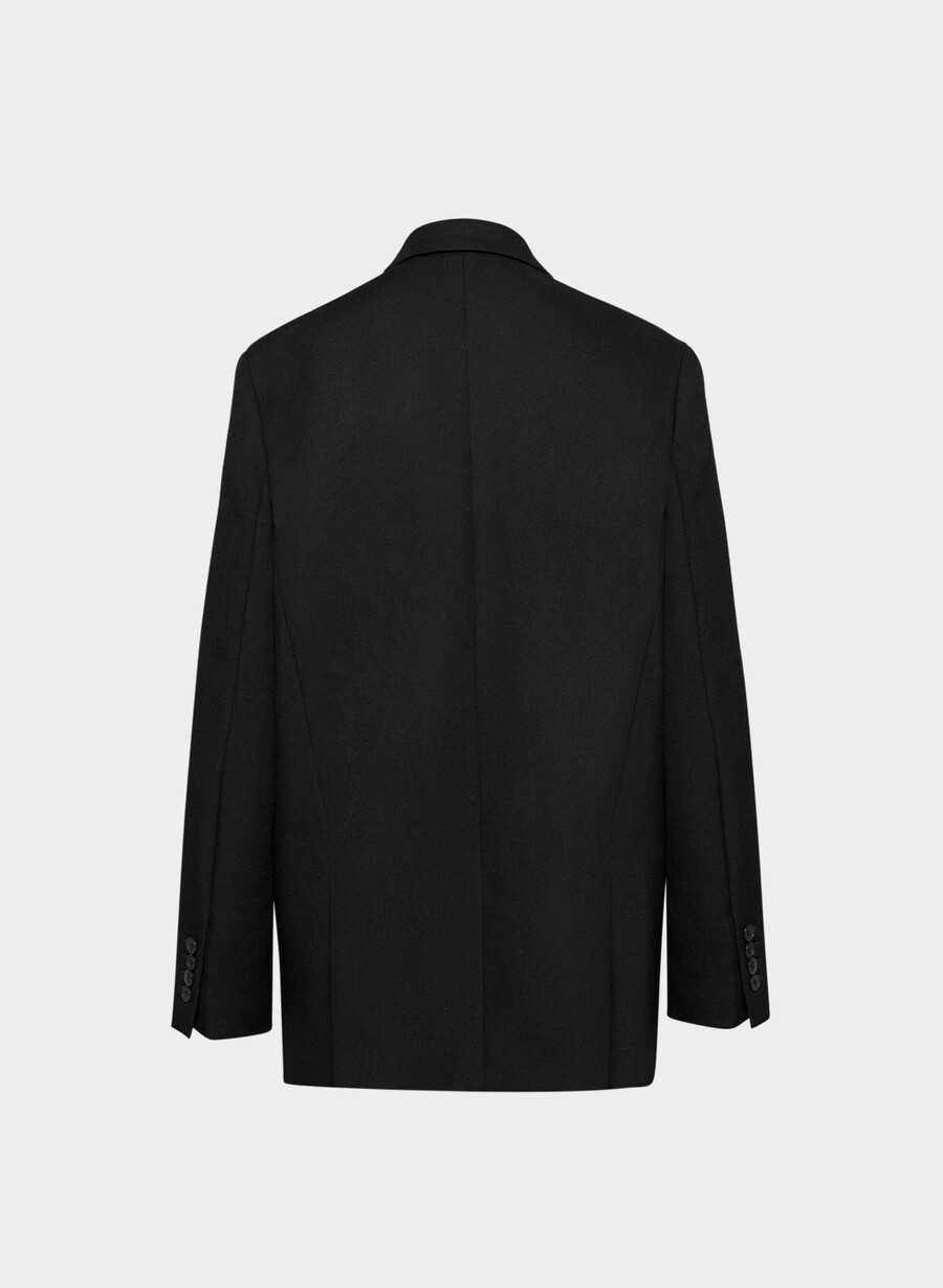 blazer fulton in lana nero