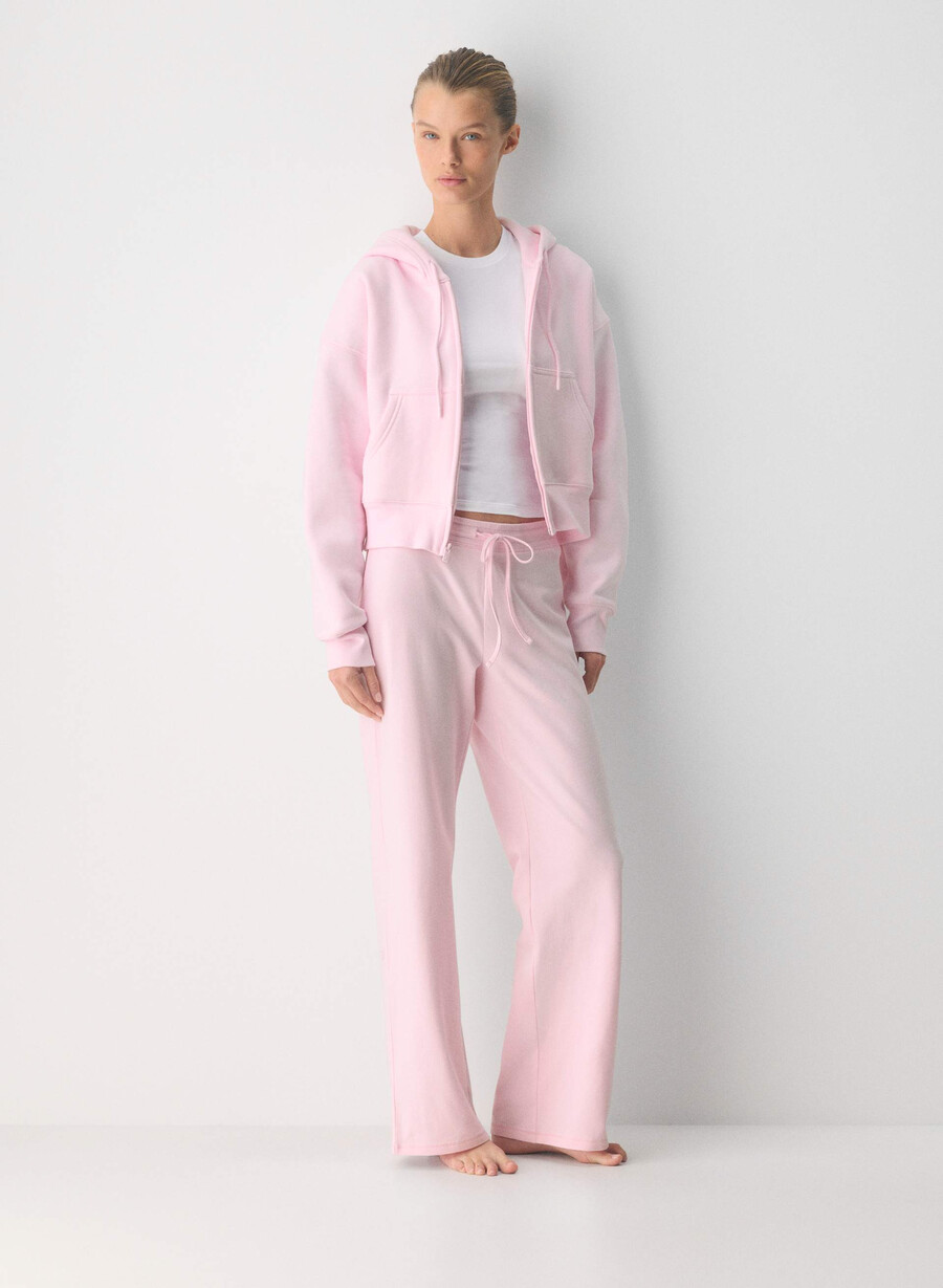pantaloni homestretch smooth vibe villa pink