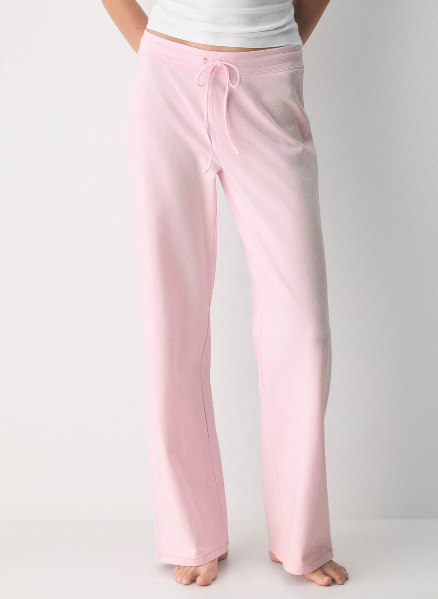 pantaloni homestretch smooth vibe villa pink