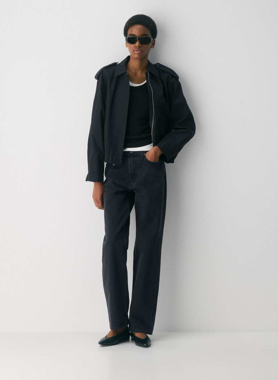 giacca arno - city twill nero