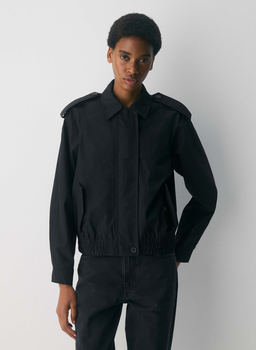 giacca arno - city twill nero