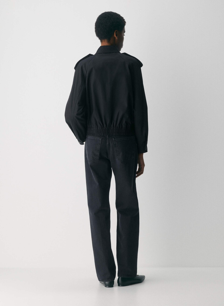 giacca arno - city twill nero