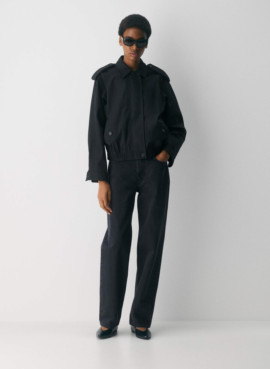 giacca arno - city twill nero