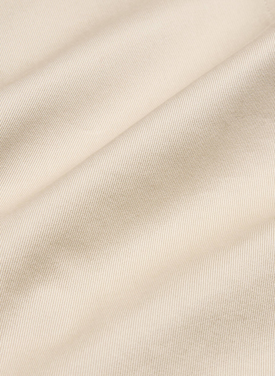 il trench davis - rich twill marcona beige