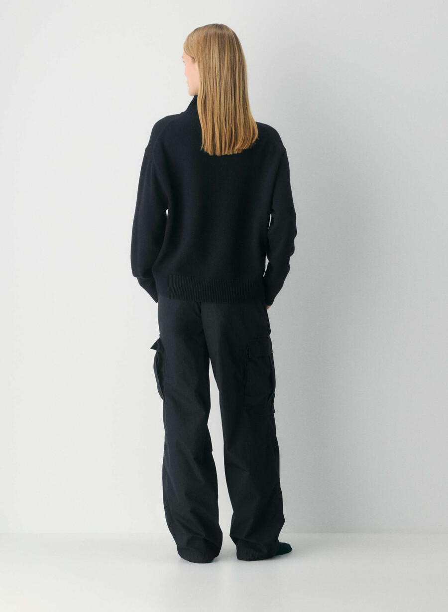 pantaloni paracadute yara neri