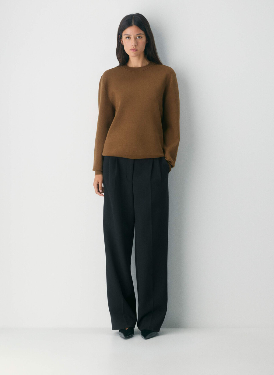 maglione calloway marrone cioccolato