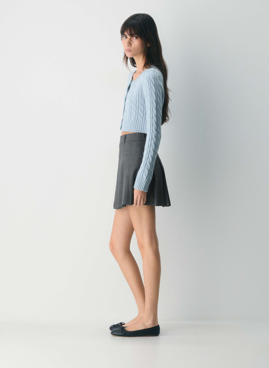cardigan teacup blu rugiada