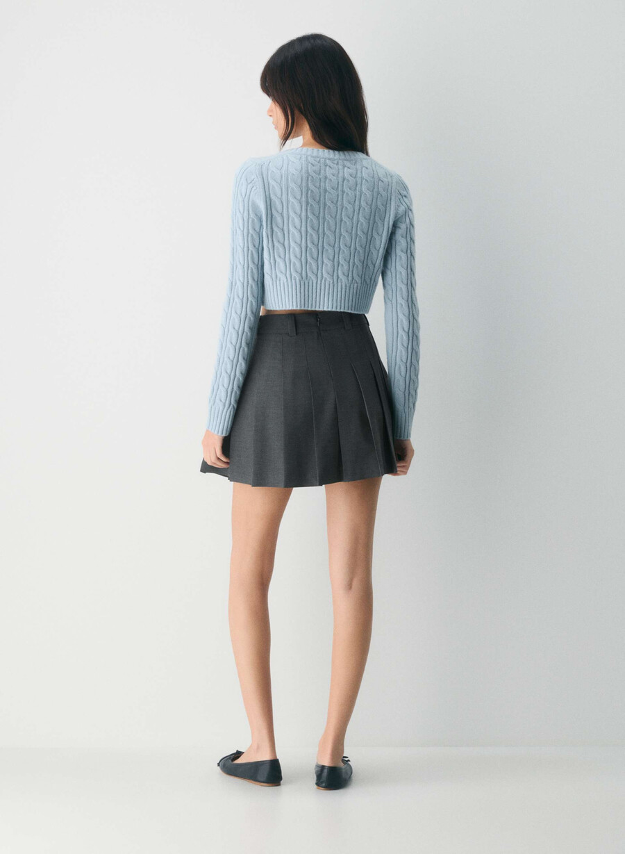 cardigan teacup blu rugiada