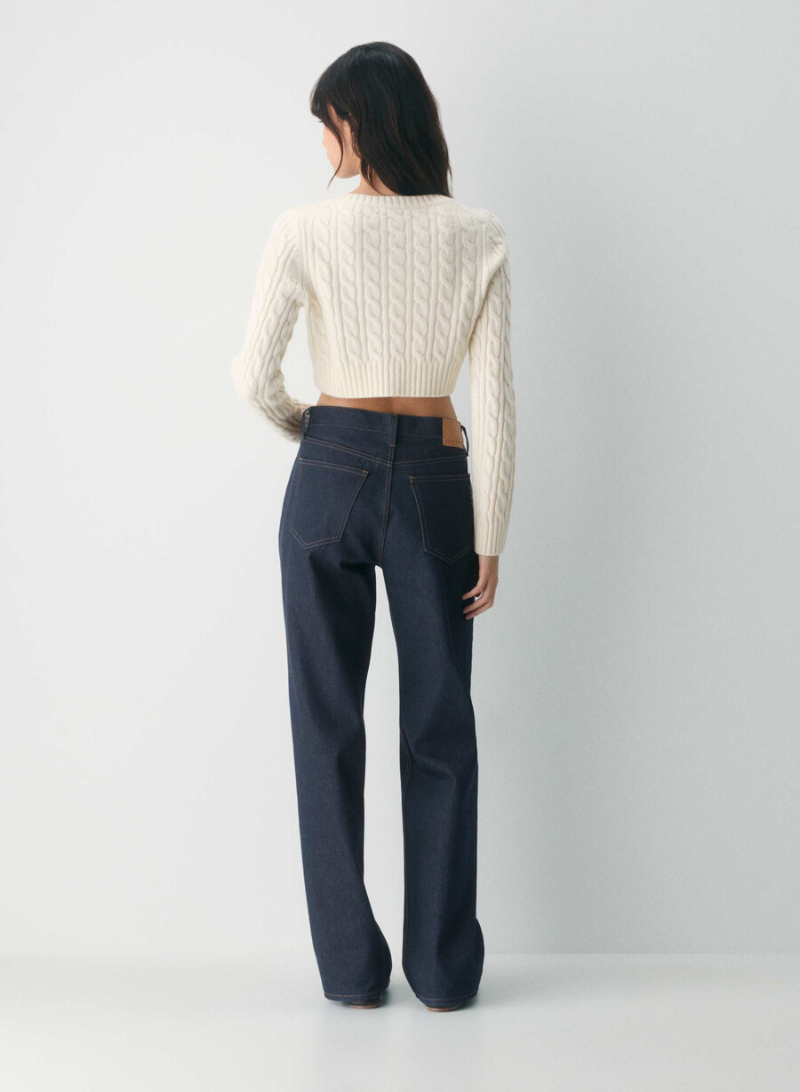 cardigan teacup bianco sussurramento