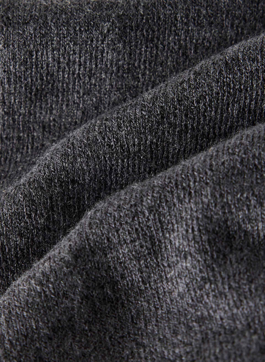 calzini alla caviglia per pantaloni confezione da 3 colore carbone melange