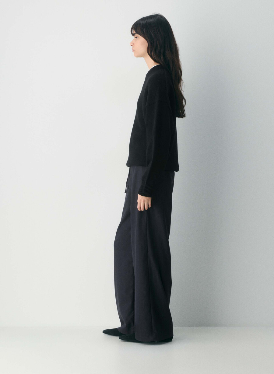 the lodge pant - refined brnt stripe dk n nvgr