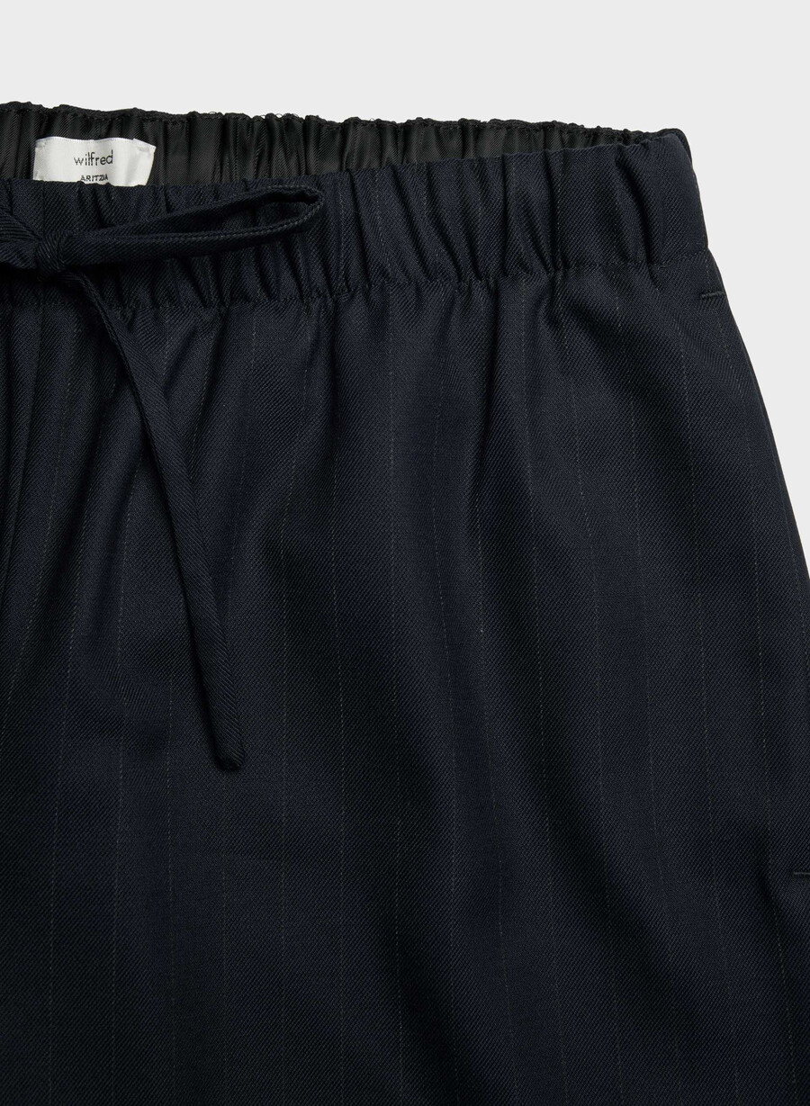 the lodge pant - refined brnt stripe dk n nvgr