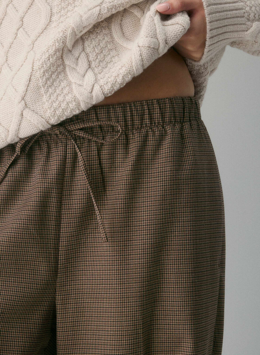 the lodge pant - refined orl check rm brd br