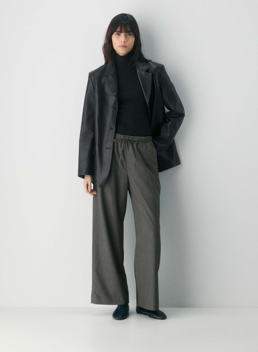 the lodge pant - refined heather charcoal