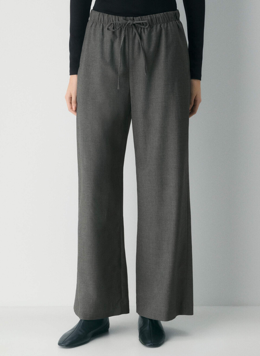 the lodge pant - refined heather charcoal