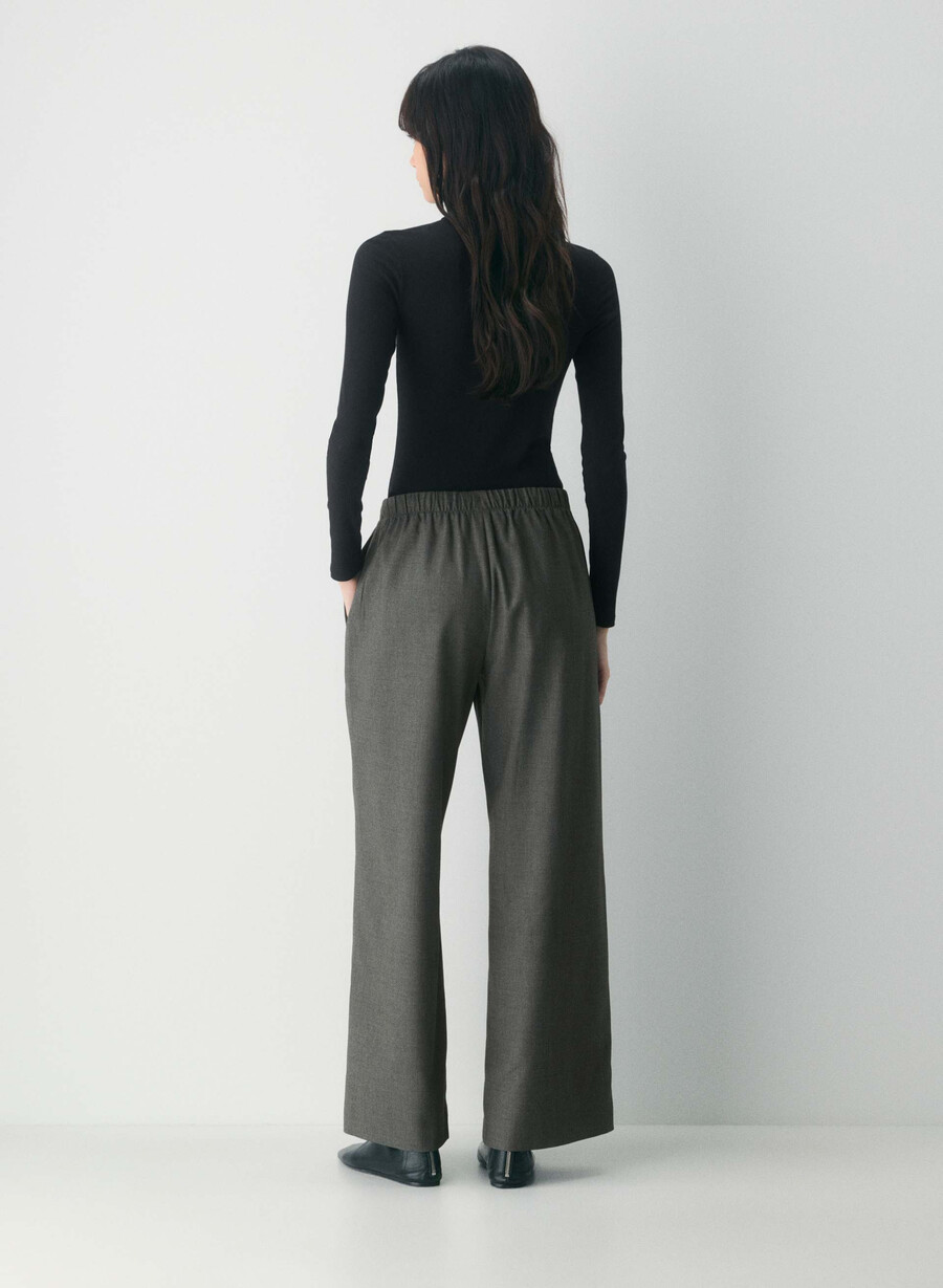 the lodge pant - refined heather charcoal