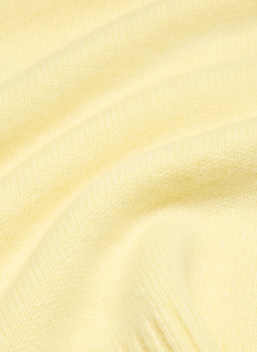 felpa con cappuccio essential cashmere idyllic zip lemonade
