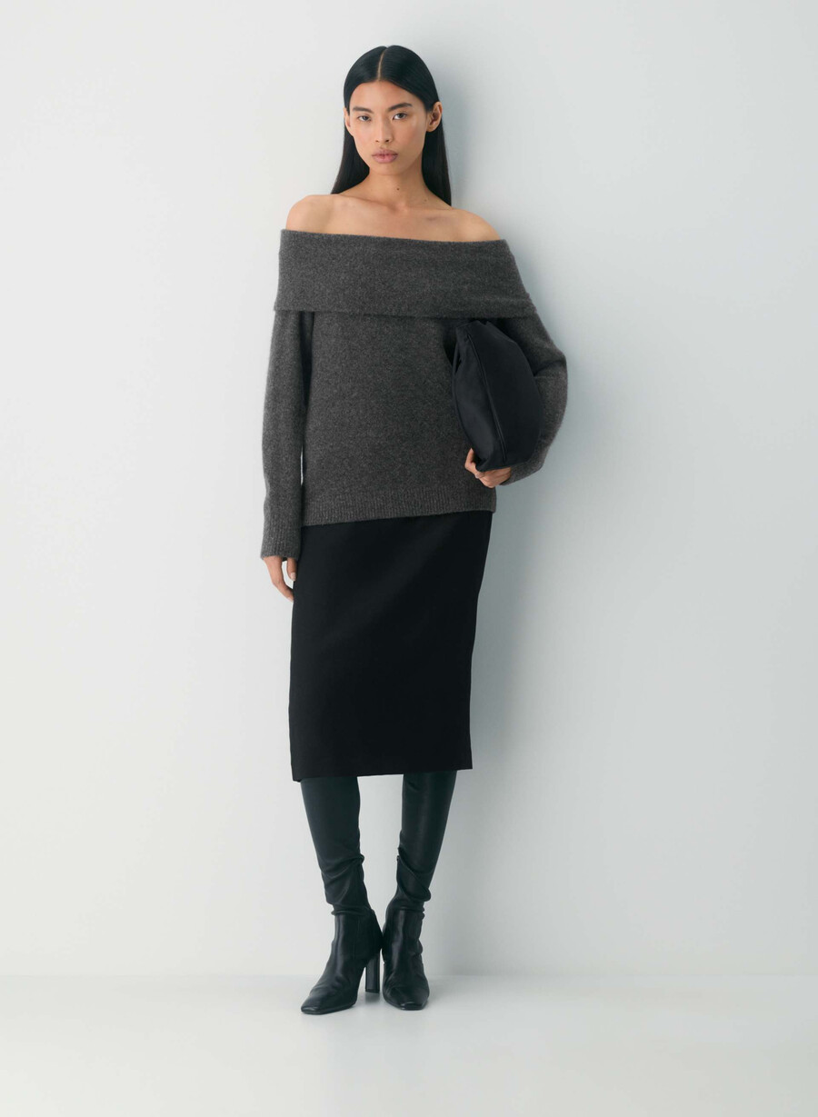maglione astoria heather charcoal