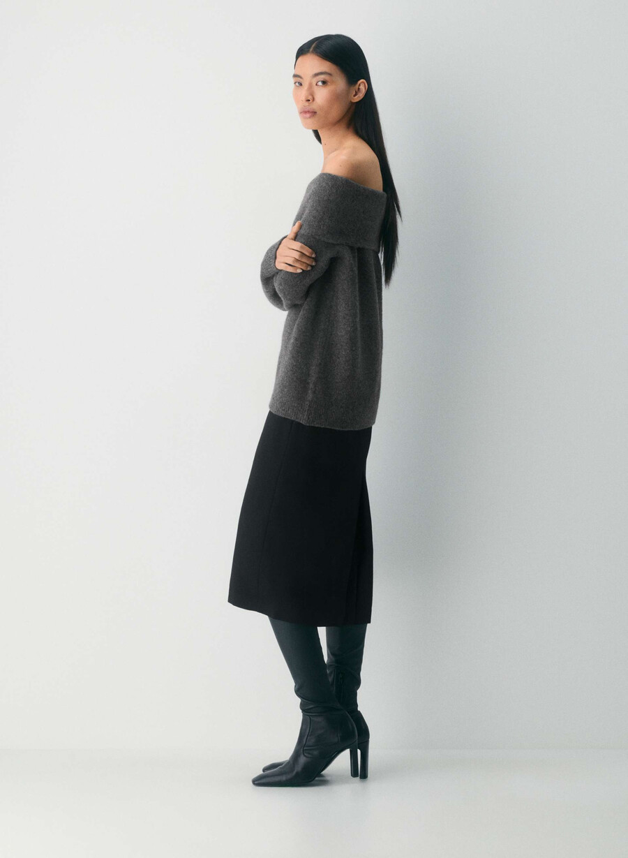 maglione astoria heather charcoal