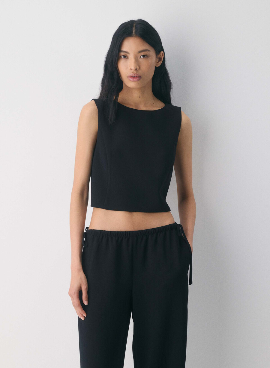 top cavaliere - crepette nero
