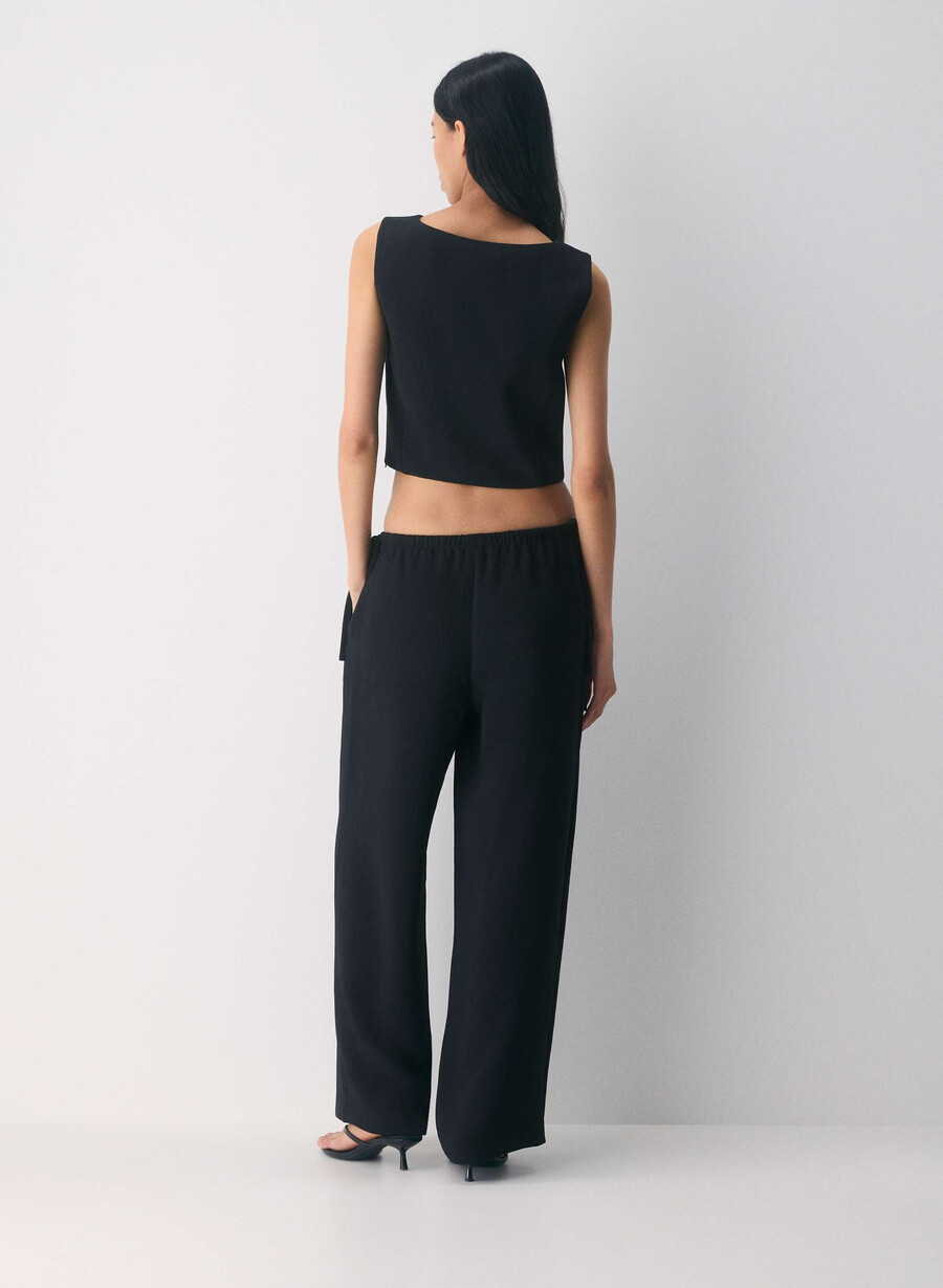 top cavaliere - crepette nero