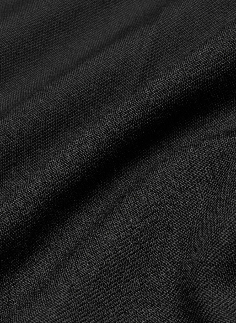 pantaloni in lana sylvan nero