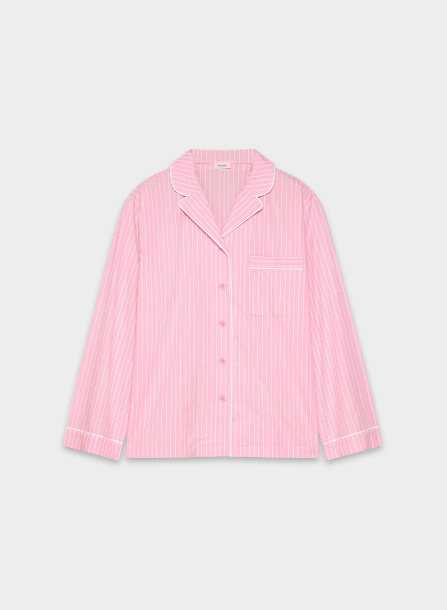 camicia da pigiama in popeline laze mtchl strp jb pkbw