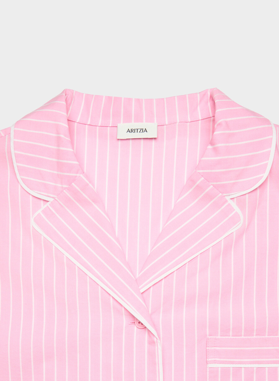 camicia da pigiama in popeline laze mtchl strp jb pkbw