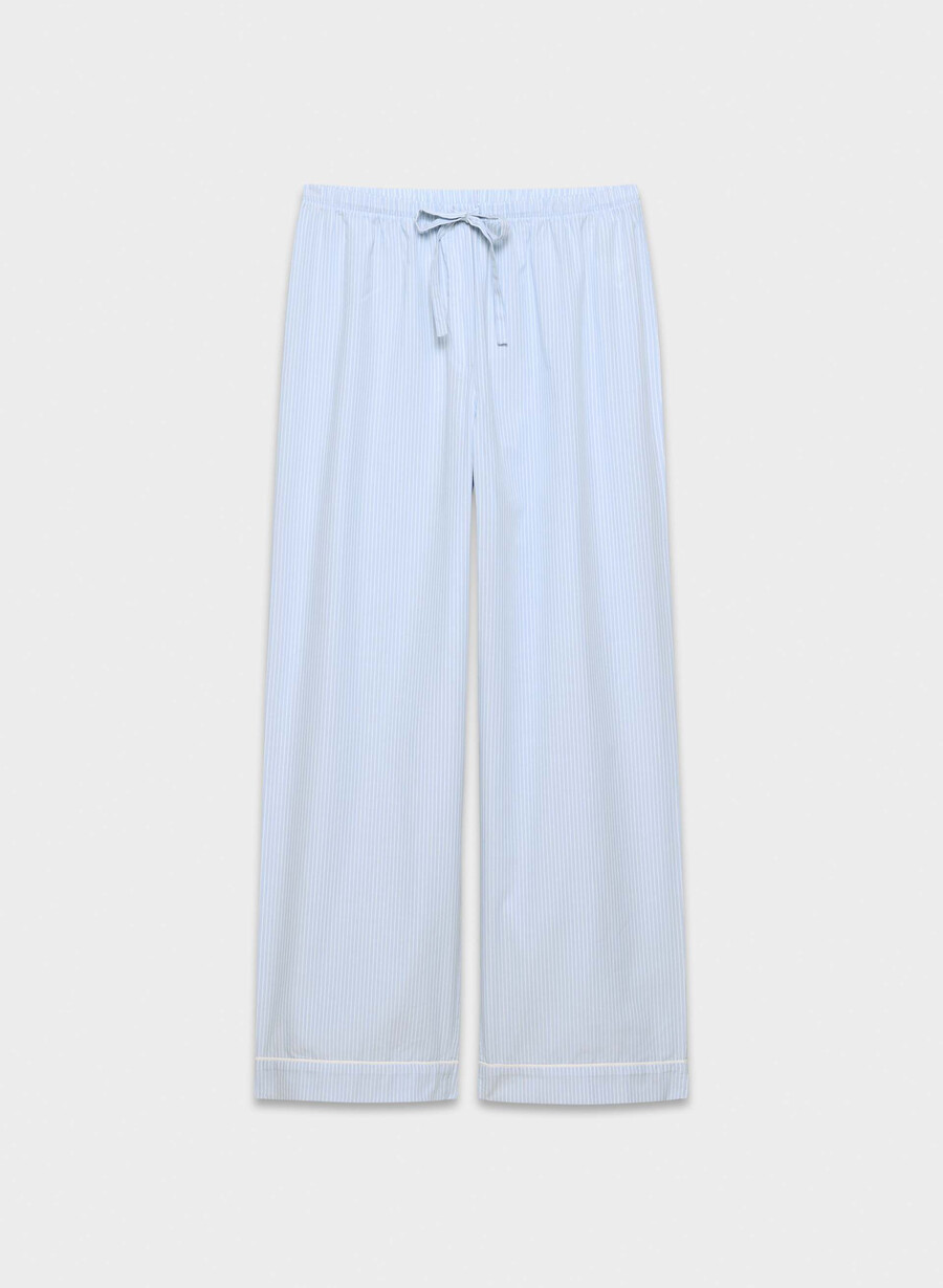 pantaloni da pigiama in popeline laze shlb stripe cr bbt