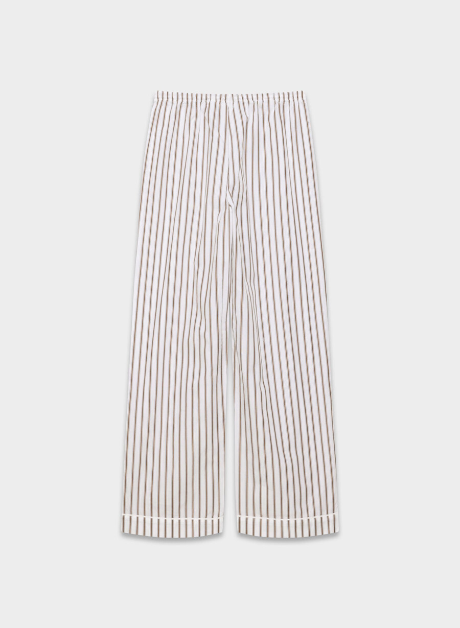 pantaloni da pigiama in popeline laze joel stripe b wtch
