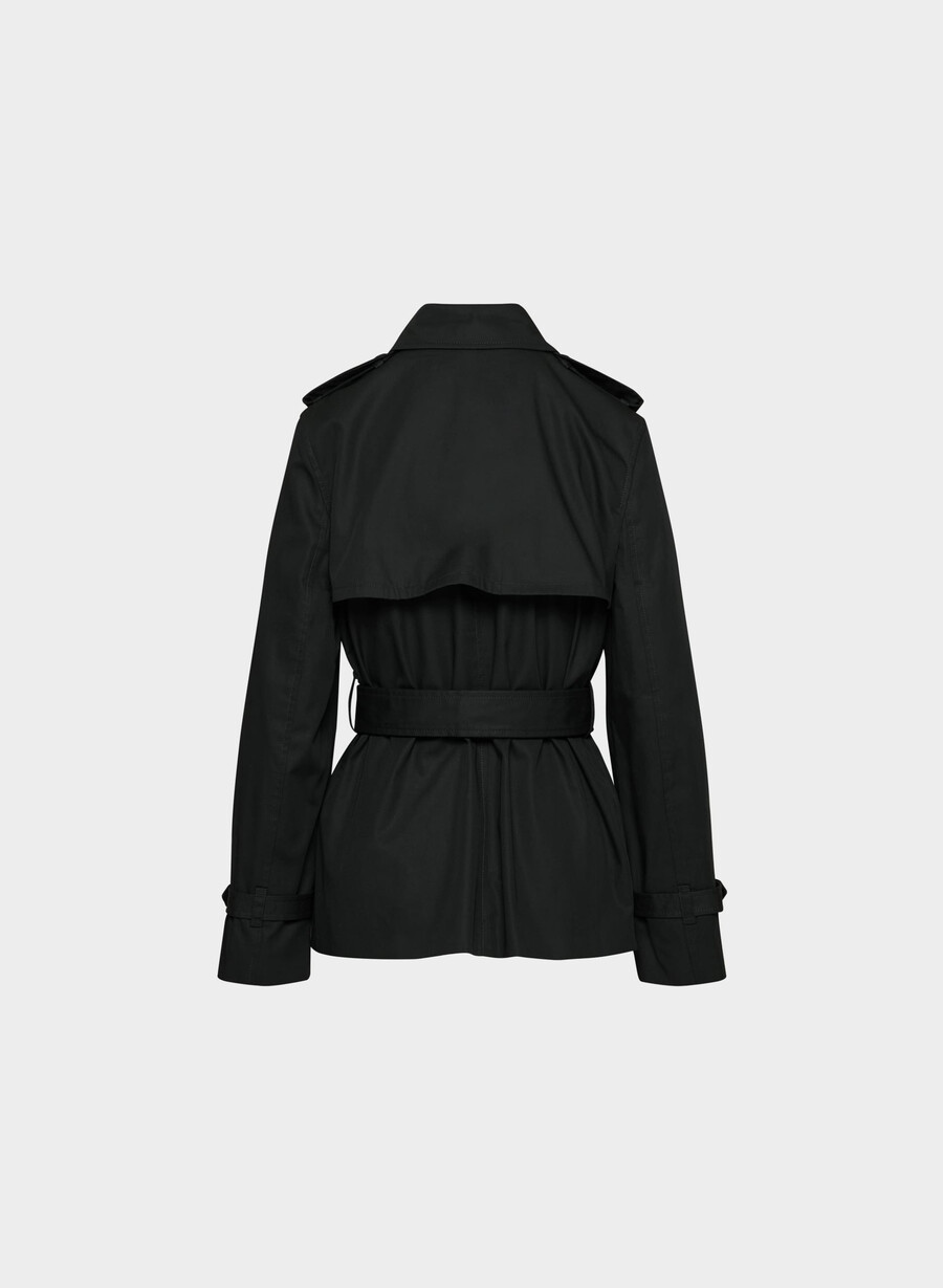 trench corto the finch - city twill nero