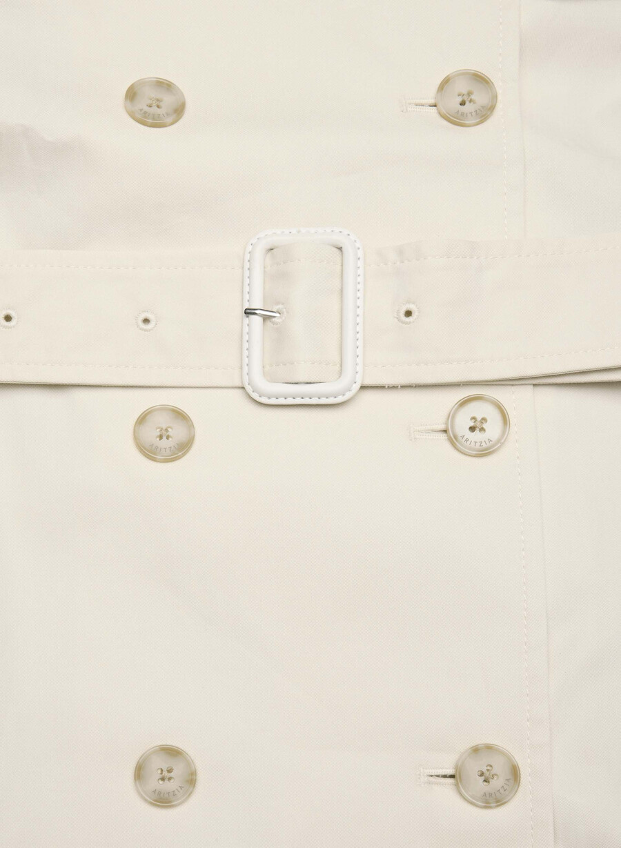trench corto the finch - city twill birch