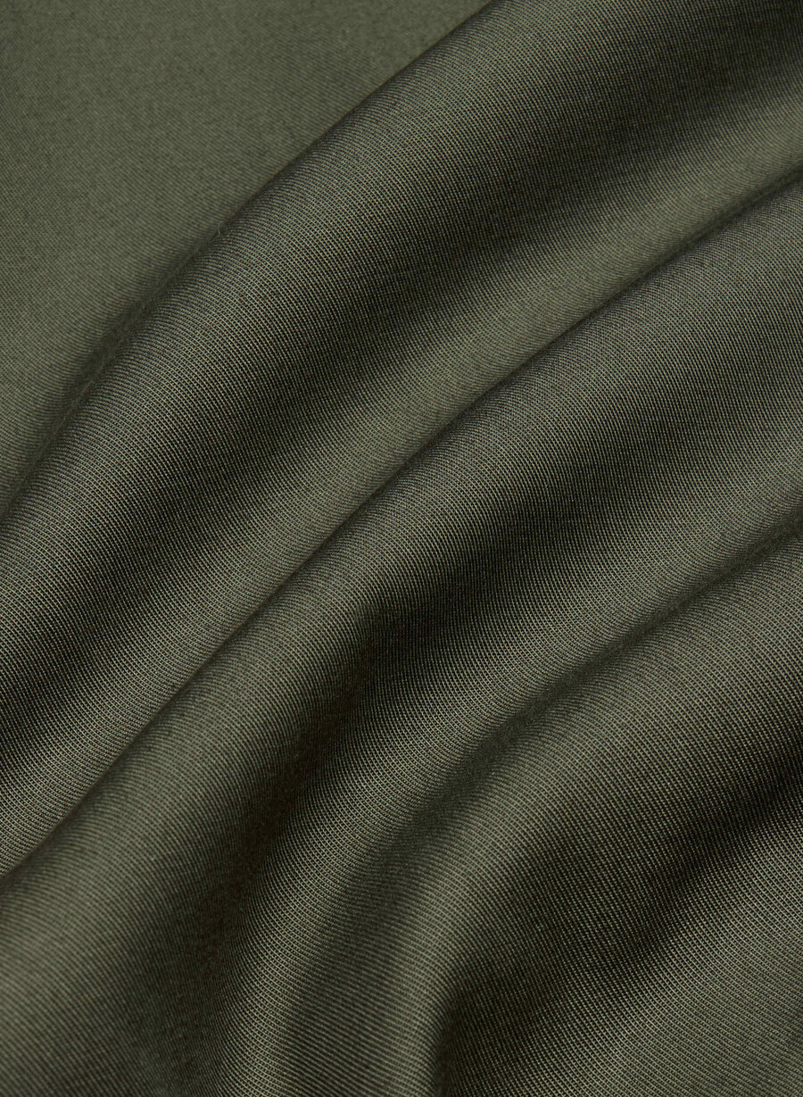trench corto the finch - city twill dark olive