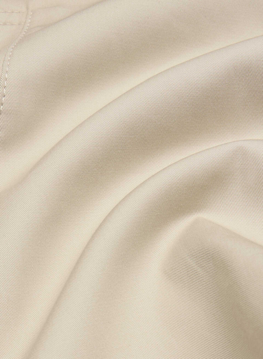 trench corto the finch - city twill marcona beige