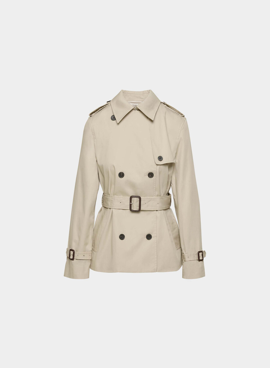 trench corto the finch - city twill marcona beige