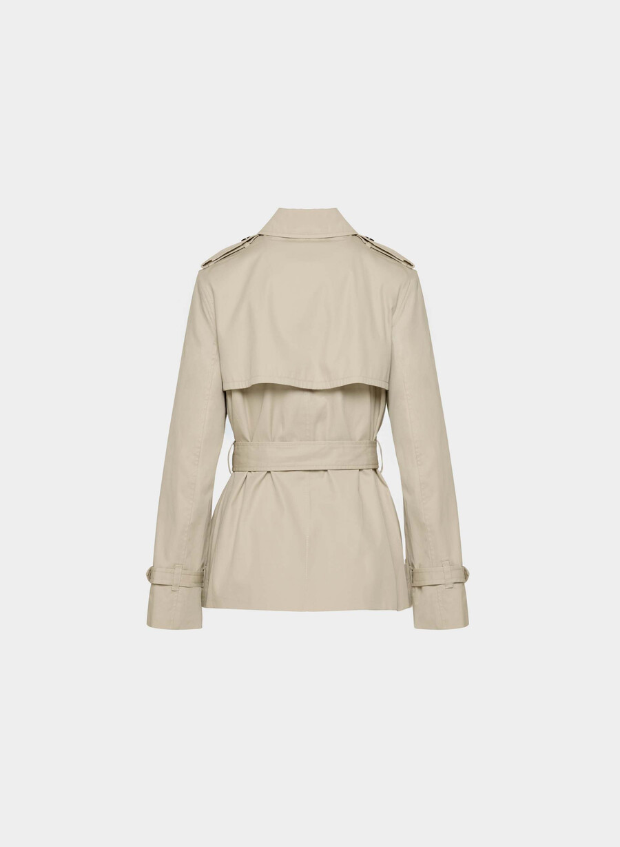 trench corto the finch - city twill marcona beige