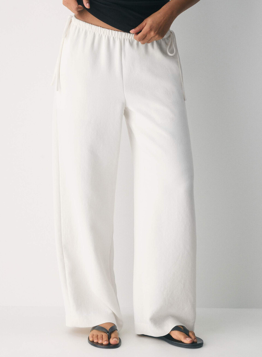 pantalone artisan - crepette betulla chiara