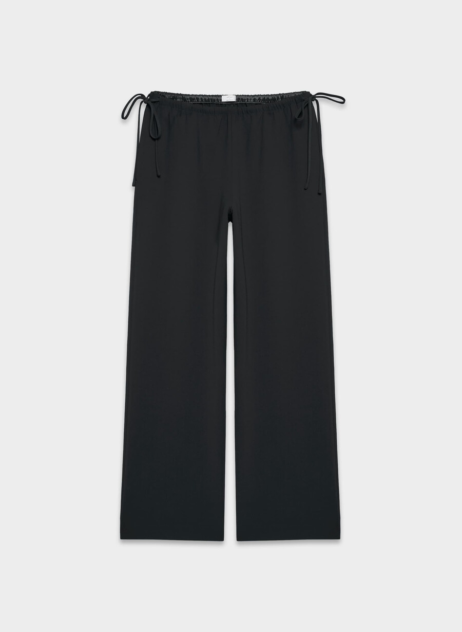 pantaloni artisan - crepette nero