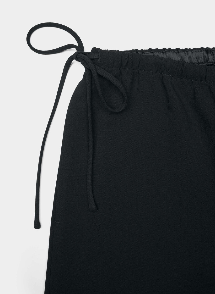 pantaloni artisan - crepette nero